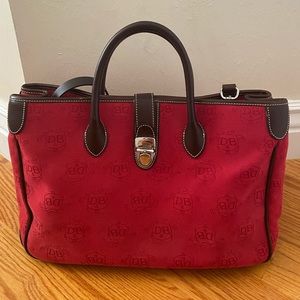 Vintage Dooney & Bourke monogram bag